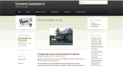 Desktop Screenshot of fischereiverein-zusmarshausen.de